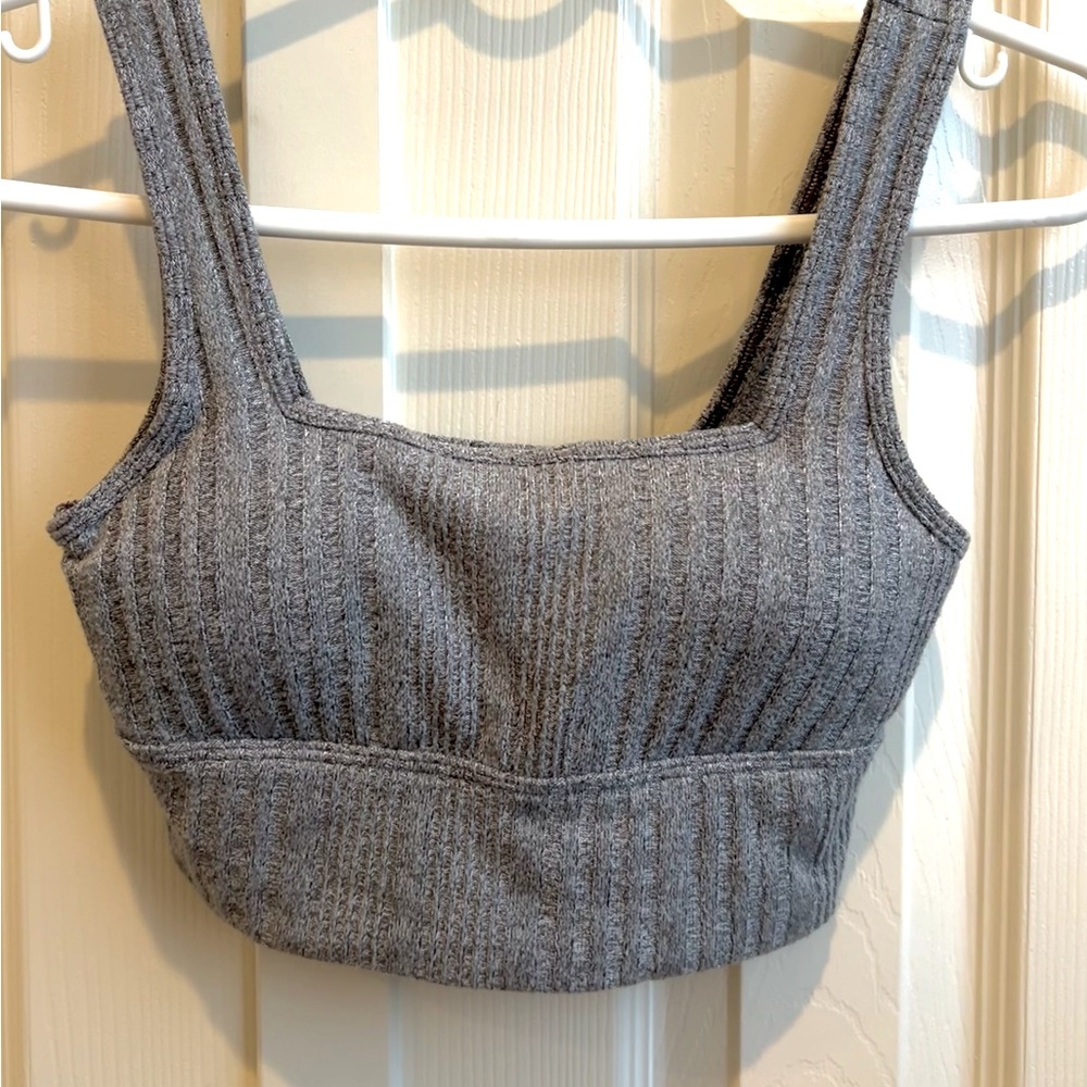 Holster, Gilly Hicks, gray, bralette, size XS